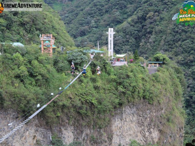 Puente de cristal en Baños